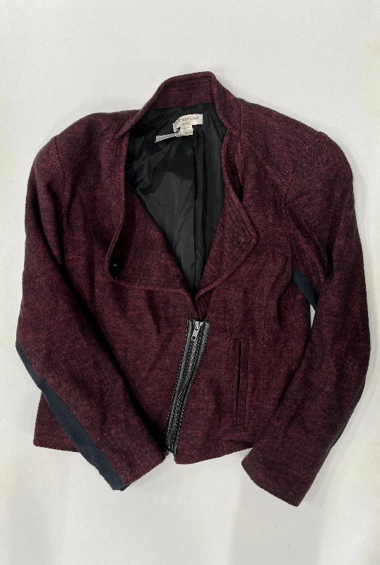 Blazer Jacket By Coldwater Creek Size: S One-Shoulder Jacket Off-the-Shoulder Jacket Asymmetrical Jacket Blazer Jacket By Coldwater Creek Size: S One-Shoulder Jacket Off-the-Shoulder Jacket Asymmetrical Jacket