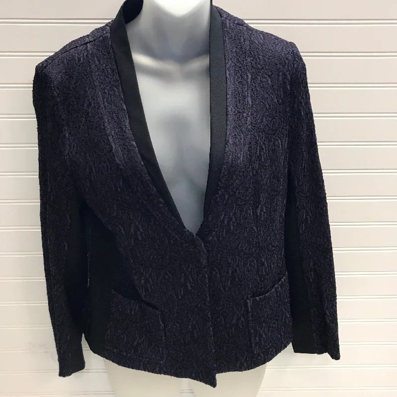 Blazer Jacket By Nanette Lepore  Size: 8 Satin Jacket Silk Jacket Chiffon Jacket