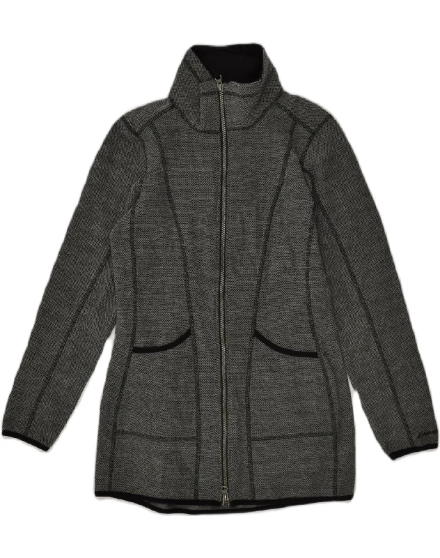 EDDIE BAUER Womens Tracksuit Top Jacket UK 6 XS Grey Polyester Quilted Jacket Puffer Jacket Insulated Jacket EDDIE BAUER Womens Tracksuit Top Jacket UK 6 XS Grey Polyester Quilted Jacket Puffer Jacket Insulated Jacket