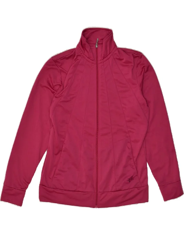 LOTTO Womens Tracksuit Top Jacket UK 18 XL Pink Polyester Cotton Jacket Linen Jacket Terry Jacket LOTTO Womens Tracksuit Top Jacket UK 18 XL Pink Polyester Cotton Jacket Linen Jacket Terry Jacket