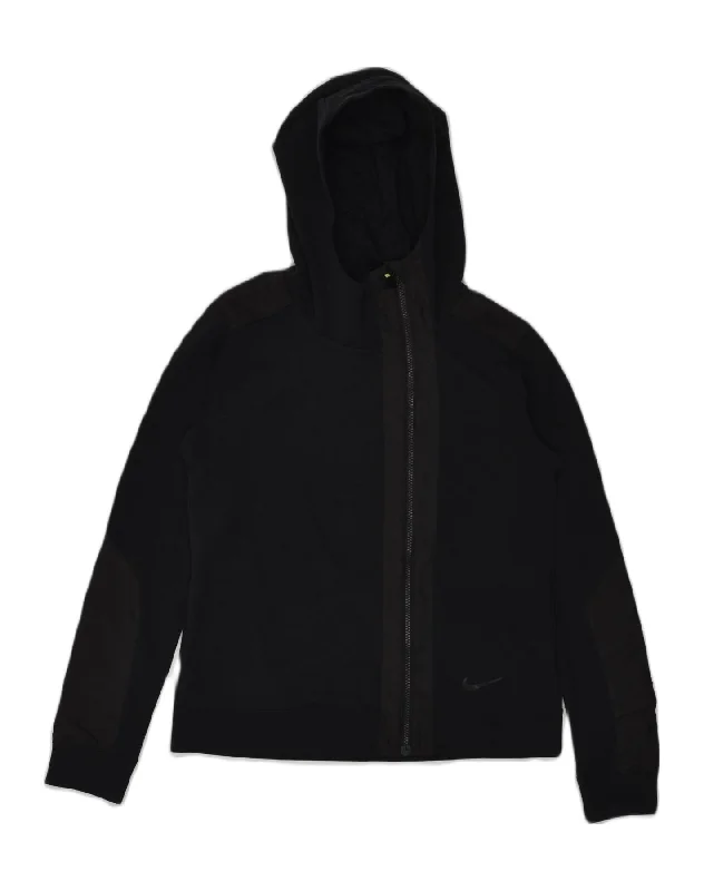 NIKE Womens Hooded Tracksuit Top Jacket UK 12 Medium Black Cotton Mesh Jacket Canvas Jacket Denim Jacket NIKE Womens Hooded Tracksuit Top Jacket UK 12 Medium Black Cotton Mesh Jacket Canvas Jacket Denim Jacket