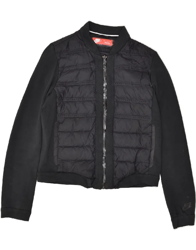 NIKE Womens Tracksuit Top Jacket UK 14 Medium Black Cotton Wool Jacket Cashmere Jacket Tweed Jacket NIKE Womens Tracksuit Top Jacket UK 14 Medium Black Cotton Wool Jacket Cashmere Jacket Tweed Jacket