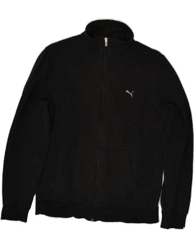 PUMA Womens Graphic Tracksuit Top Jacket UK 16 Large Black Toggled Jacket Drawstring Jacket Belted Jacket PUMA Womens Graphic Tracksuit Top Jacket UK 16 Large Black Toggled Jacket Drawstring Jacket Belted Jacket