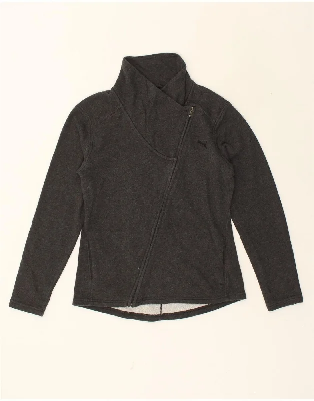 PUMA Womens Tracksuit Top Jacket UK 12 Medium Grey Cotton Anorak Shell Jacket Lightweight Jacket PUMA Womens Tracksuit Top Jacket UK 12 Medium Grey Cotton Anorak Shell Jacket Lightweight Jacket