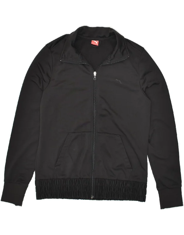 PUMA Womens Tracksuit Top Jacket UK 14 Large Black Polyester Chenille Jacket Brocade Jacket Lace Jacket PUMA Womens Tracksuit Top Jacket UK 14 Large Black Polyester Chenille Jacket Brocade Jacket Lace Jacket