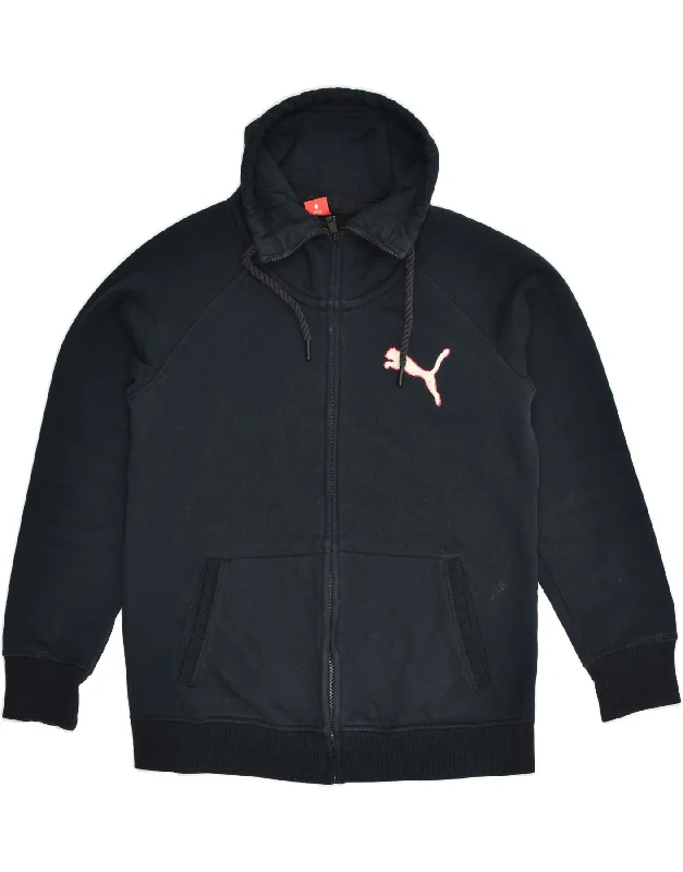 PUMA Womens Tracksuit Top Jacket UK 14 Large Navy Blue Cotton Herringbone Jacket Checkered Jacket Solid Jacket PUMA Womens Tracksuit Top Jacket UK 14 Large Navy Blue Cotton Herringbone Jacket Checkered Jacket Solid Jacket