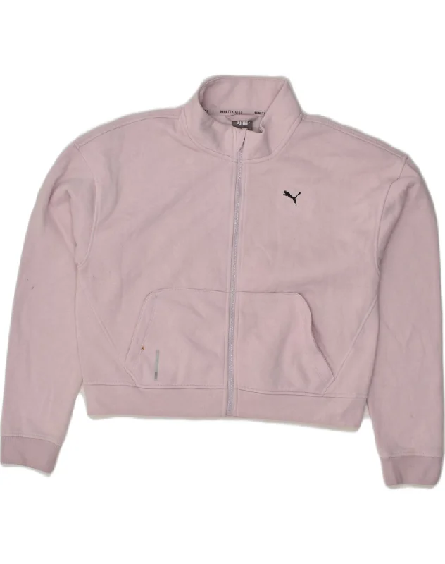 PUMA Womens Tracksuit Top Jacket UK 14 Medium Purple Cotton Fitted Jacket Loose Jacket Oversized Jacket PUMA Womens Tracksuit Top Jacket UK 14 Medium Purple Cotton Fitted Jacket Loose Jacket Oversized Jacket
