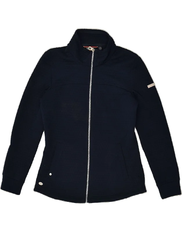 REGATTA Womens Tracksuit Top Jacket UK 12 Medium Navy Blue Polyester One-Shoulder Jacket Off-the-Shoulder Jacket Asymmetrical Jacket REGATTA Womens Tracksuit Top Jacket UK 12 Medium Navy Blue Polyester One-Shoulder Jacket Off-the-Shoulder Jacket Asymmetrical Jacket