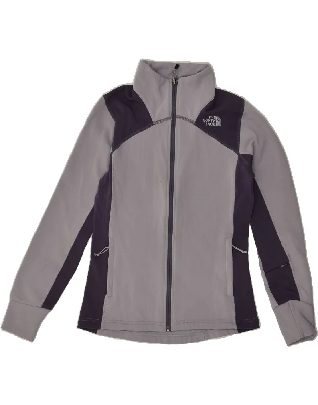 THE NORTH FACE Womens Tracksuit Top Jacket UK 10 Small Grey Colourblock Cardigan Sweater Pullover THE NORTH FACE Womens Tracksuit Top Jacket UK 10 Small Grey Colourblock Cardigan Sweater Pullover