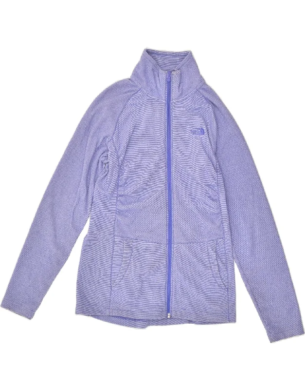 THE NORTH FACE Womens Tracksuit Top Jacket UK 12 Medium Blue Polyester Cotton Fabric Linen Fabric Terry Fabric THE NORTH FACE Womens Tracksuit Top Jacket UK 12 Medium Blue Polyester Cotton Fabric Linen Fabric Terry Fabric