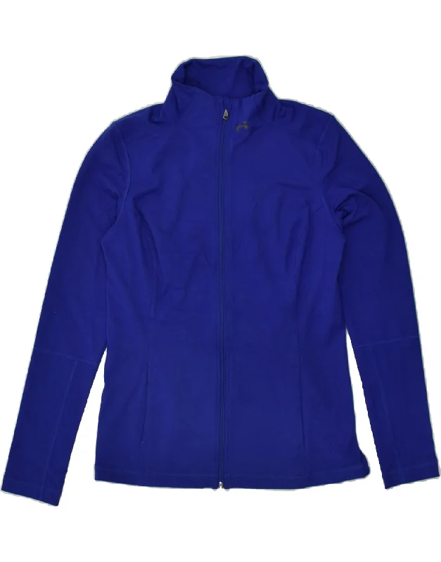 UNDER ARMOUR Womens Tracksuit Top Jacket UK 14 Large Blue Polyester Bomber Jacket Anorak Windbreaker UNDER ARMOUR Womens Tracksuit Top Jacket UK 14 Large Blue Polyester Bomber Jacket Anorak Windbreaker