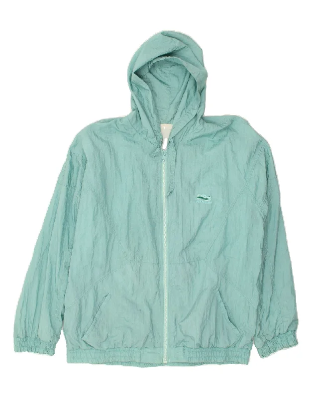 VINTAGE Womens Hooded Tracksuit Top Jacket UK 18 XL Blue Knit Jacket Woven Jacket Fleece Jacket VINTAGE Womens Hooded Tracksuit Top Jacket UK 18 XL Blue Knit Jacket Woven Jacket Fleece Jacket