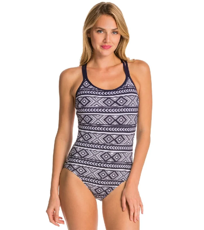 Carve Designs Beacon One Piece Swimsuit Anchor Bali Adjustable Swim Top