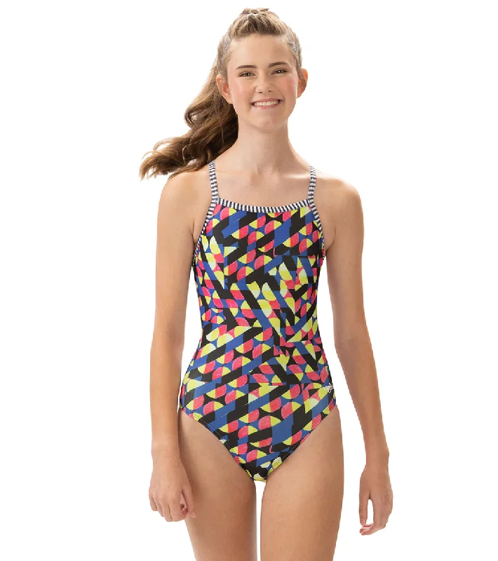 Dolfin Uglies Women's V-2 Back One Piece Swimsuit Gamescape Sexy Cutout Swimsuit