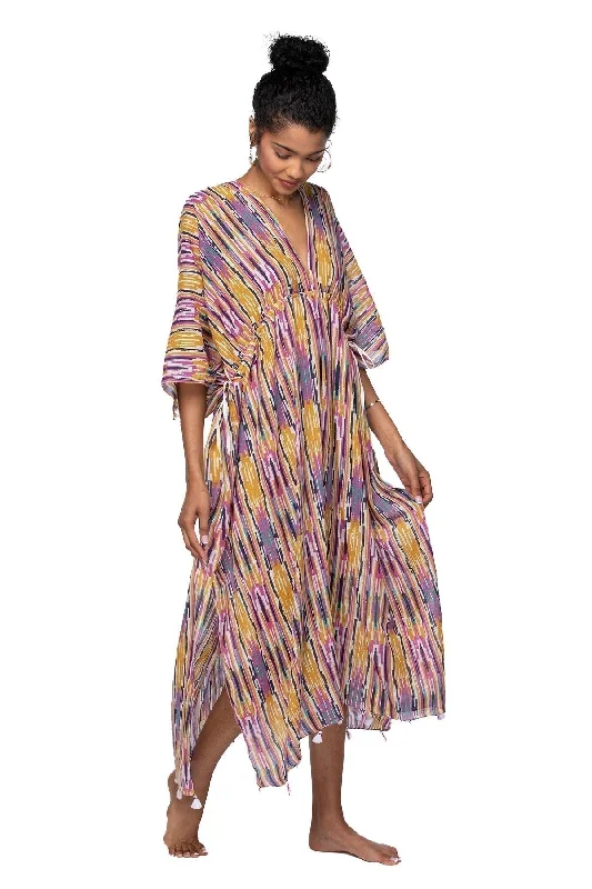 Hippie Daydream Poolside Maxi Dress Stylish Button-Up Maxi Dress