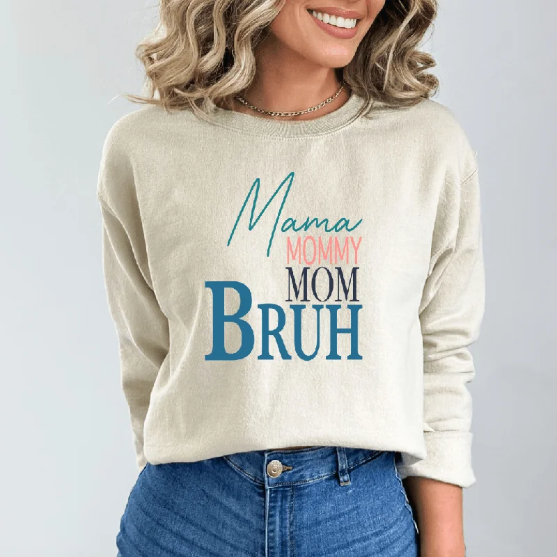 Hazel Blues® | Stages of Mom Graphic Sweatshirt Hoodie with Contrast Stitching Detailed Premium