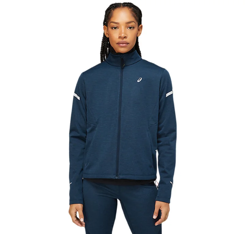 Asics Lite-Show Winter Jacket (Women's) Wool Fabric Cashmere Fabric Tweed Fabric