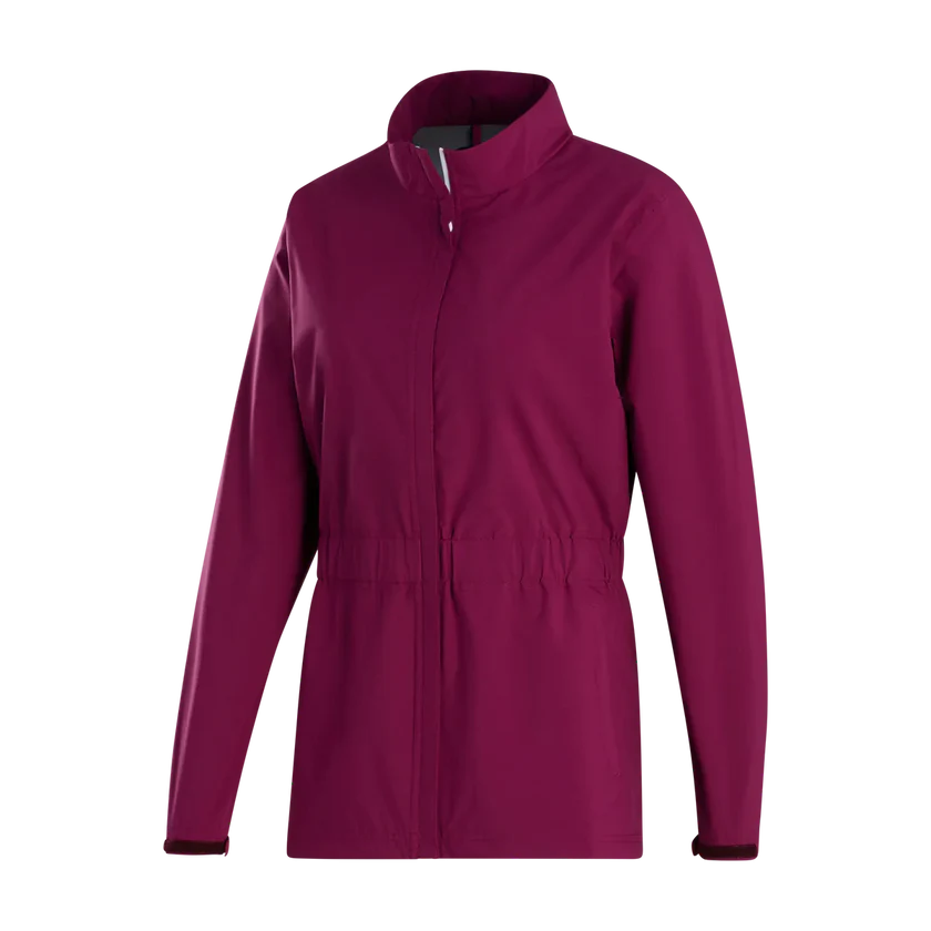 FootJoy HydroLite Rain Jacket Women Belted Jacket Elasticated Jacket Padded Jacket