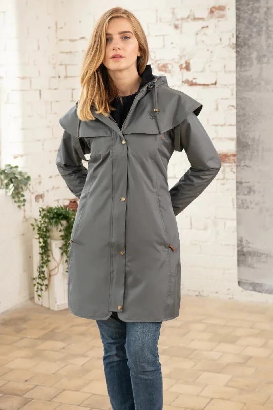 Lighthouse Outrider Jacket -URBAN GREY Ribbed Jacket Pleated Jacket Ruffled Jacket