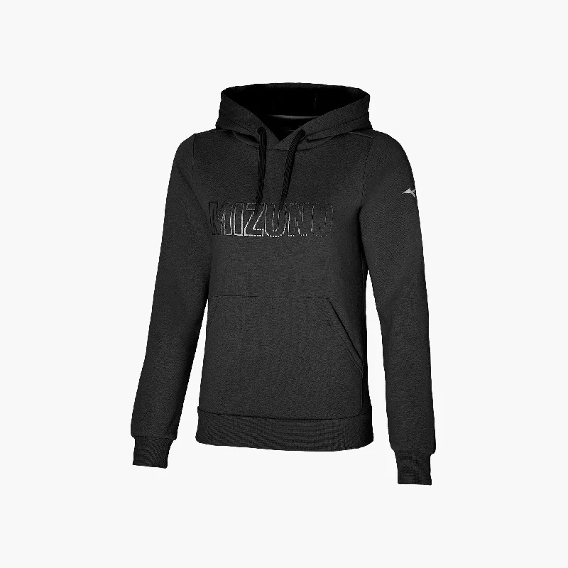 MIZUNO HOODY Zip Hoodie Drawstring Kangaroo Pocket