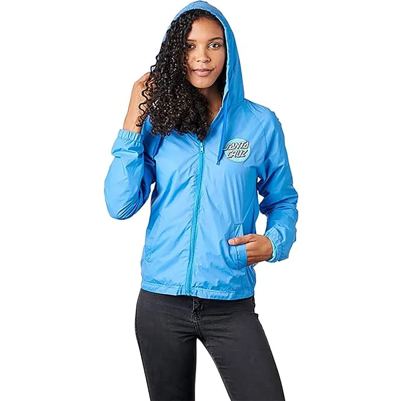 Santa Cruz Other Dot Windbreaker Women's Jackets (Brand New) Nylon Fabric Polyester Fabric Spandex Fabric