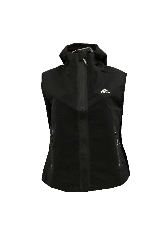 Women's ASC GORE-TEX® Hooded Vest Hoodie with Front Slit Layering Stylish