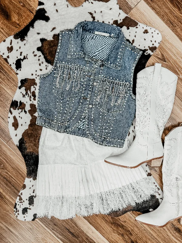 Layla White Lace Skirt lace skirt intricate
