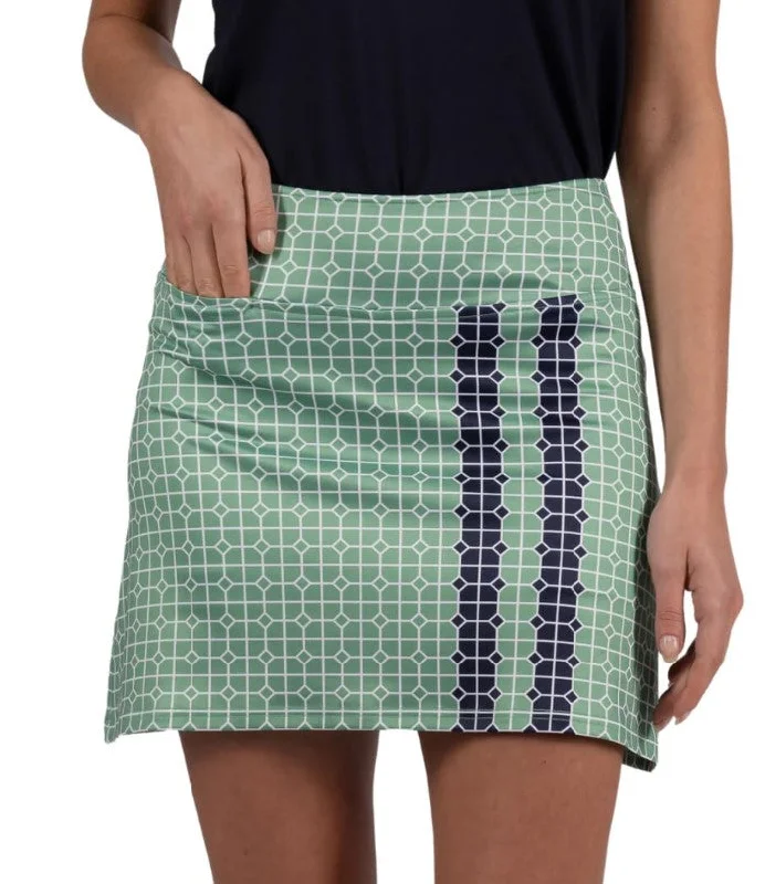 GOLFTINI MASTERS GOLF SKORT  (16.5" OR 17.5") a-line skirt cut