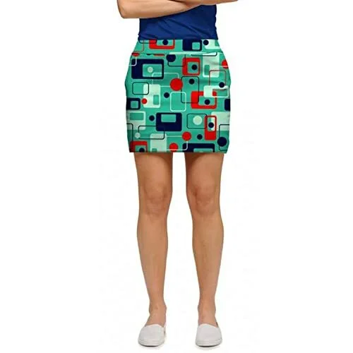 Loudmouth Golf: Women's Skort - 8-Track midi skirt versatile