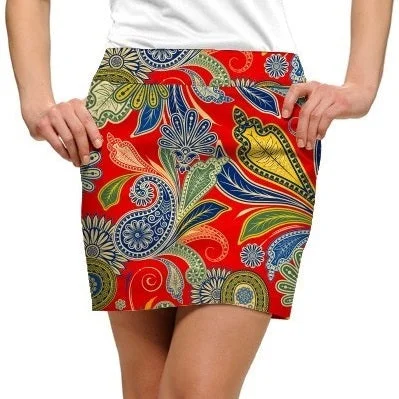 Loudmouth Golf: Women's StretchTech Skort - Hotel Lobby chiffon skirt airy