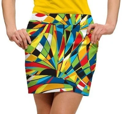 Loudmouth Golf: Women's StretchTech Skort - Toucan wool skirt sturdy